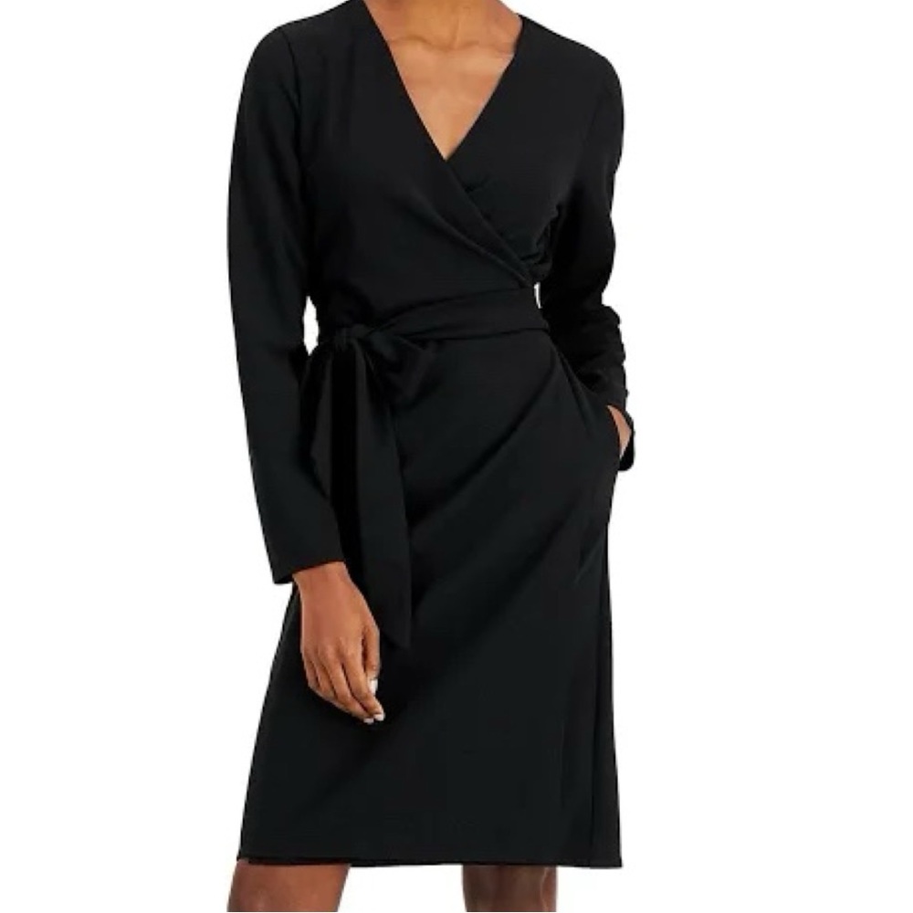 Alfani Black Wrap Dress